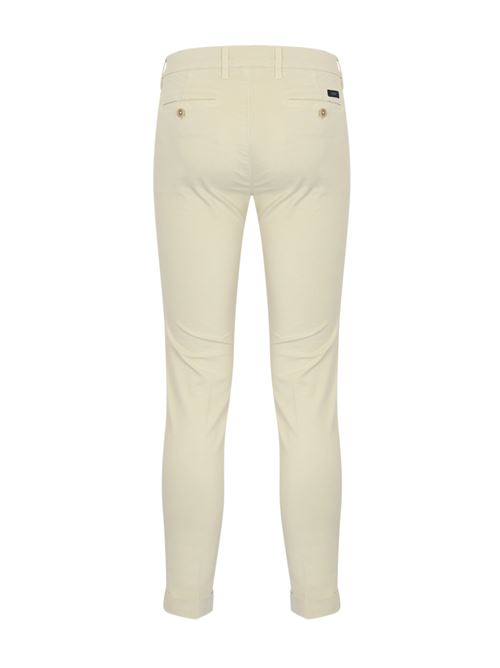 Pantalone in gabardine di cotone beige FAY | NTM8649187T QGGC002